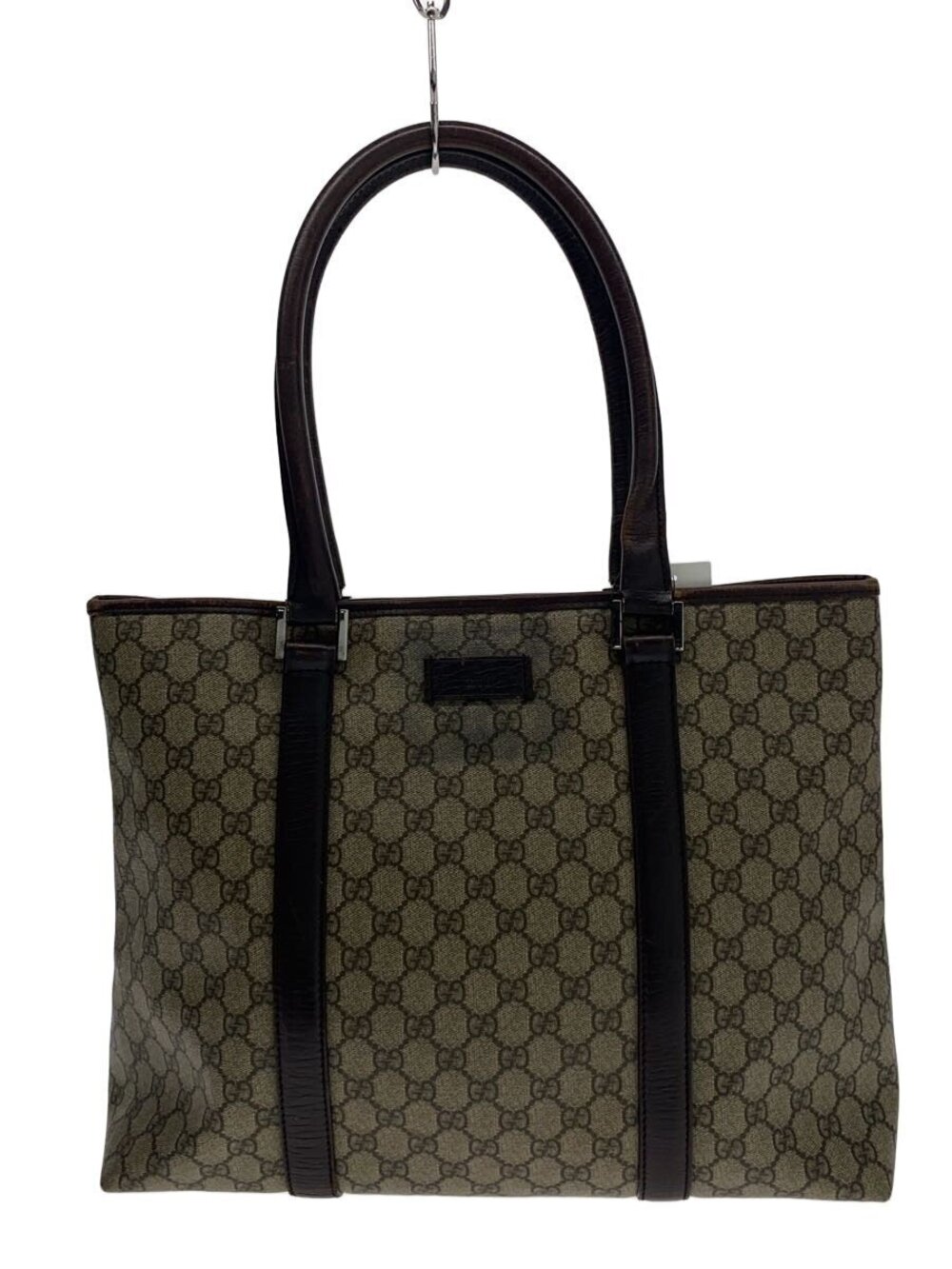 Gucci Tote Bag GG Supreme Brown